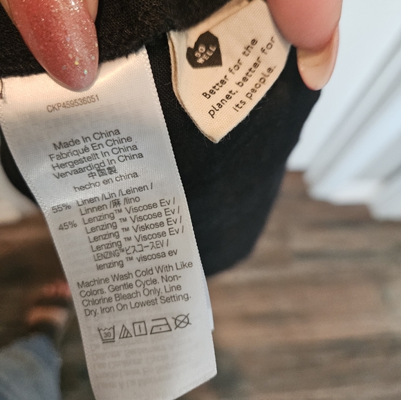 Madewell Linen Blend Sophia Cami Midi Dress - Picture 8 of 8